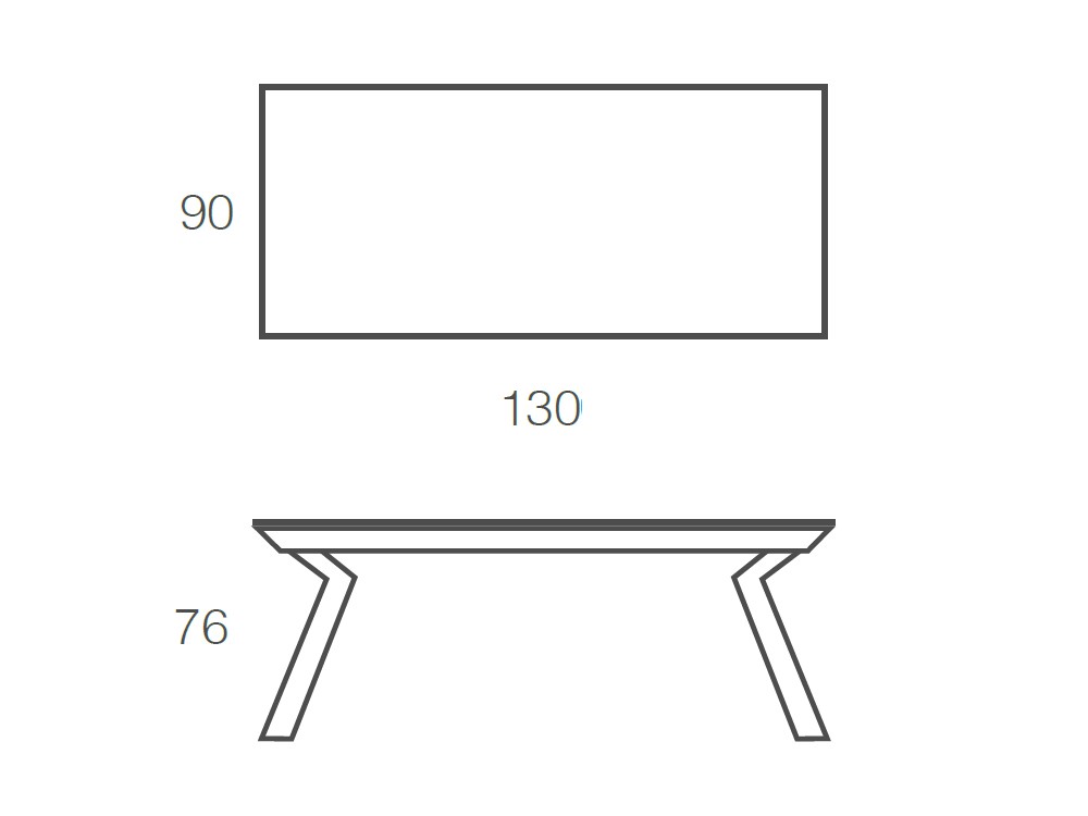 Mesa Fija Velvet Porcelánico
