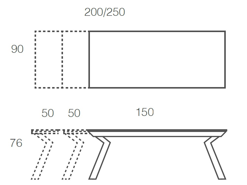 Mesa Extensible Velvet Porcelánico