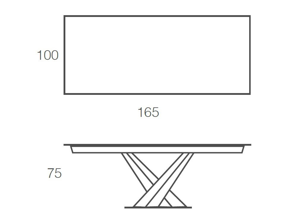 Mesa Fija Victory Madera