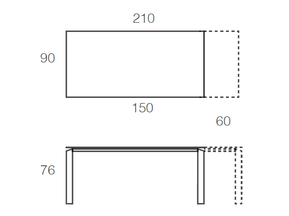 Mesa Extensible Vision Porcelánico Ramiro Tarazona