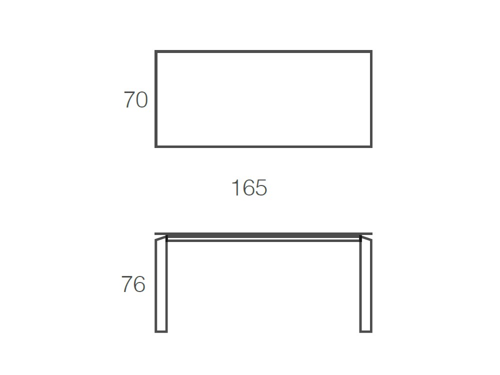 Mesa Fija Vision Cristal