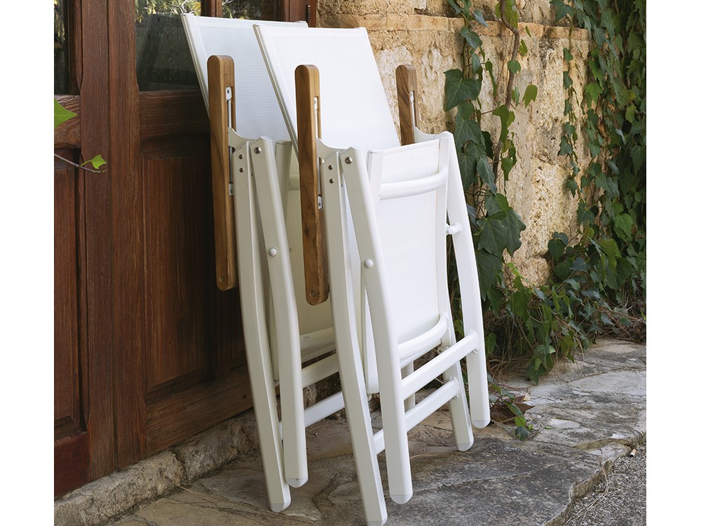 Sillón reclinable de aluminio Benisa Arkimueble - 3