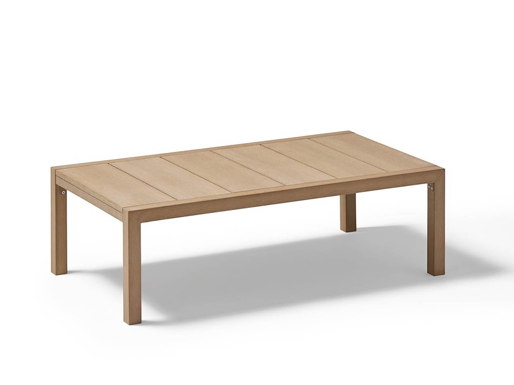 Mesa de centro para salón exterior de techteak Kubik de Point - 2