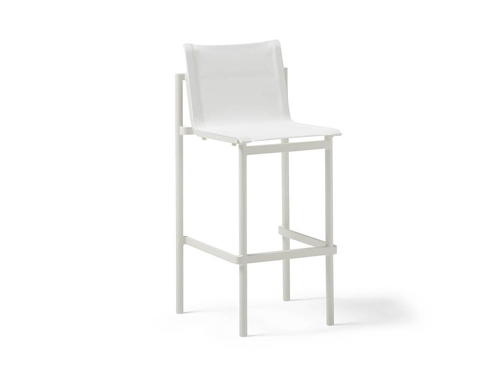 Taburete apilable para exterior de aluminio y textilene Origin de Point - 2