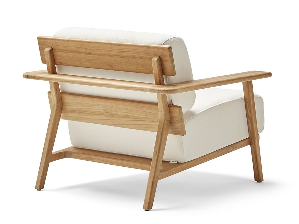 Sillón para salón exterior de madera de teca Paralel de Point - 7