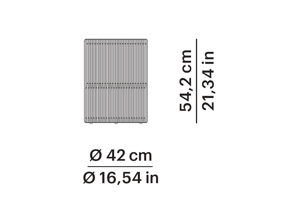 Mesa auxiliar de cuerda trenzada Weave Point Point - 4