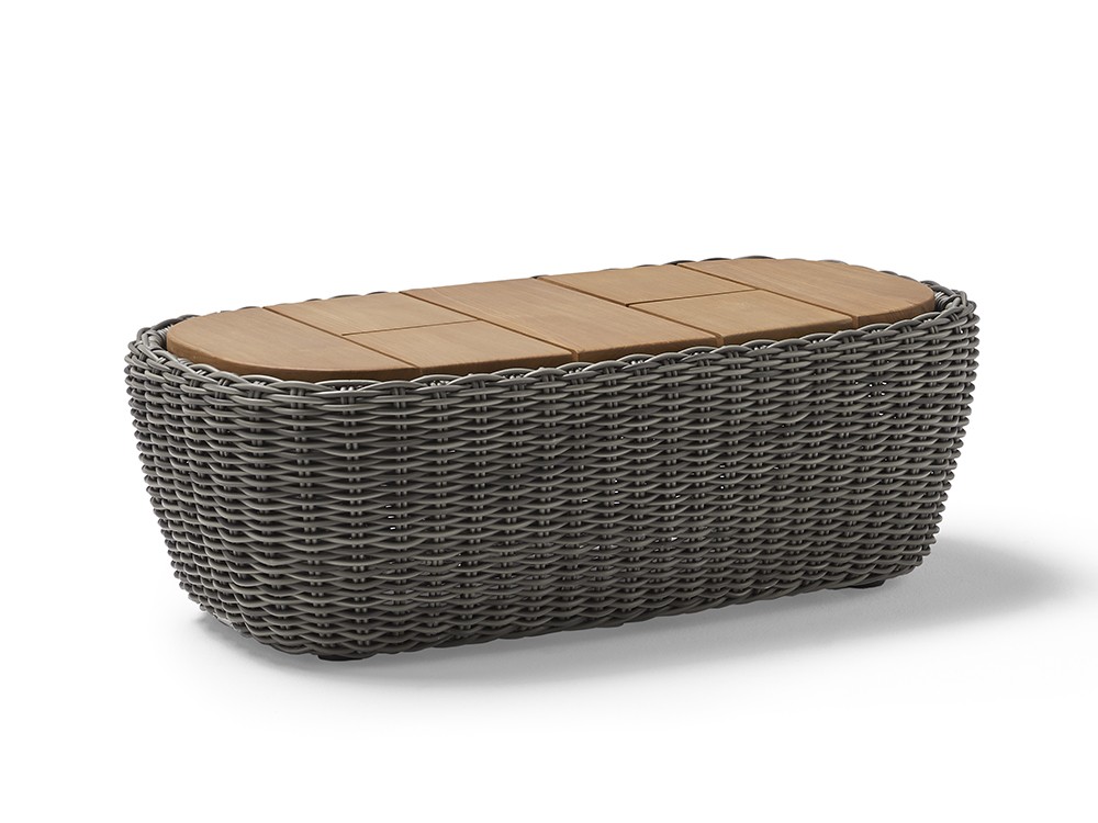 Mesa de centro rectangular Heritage Contour Point - 2