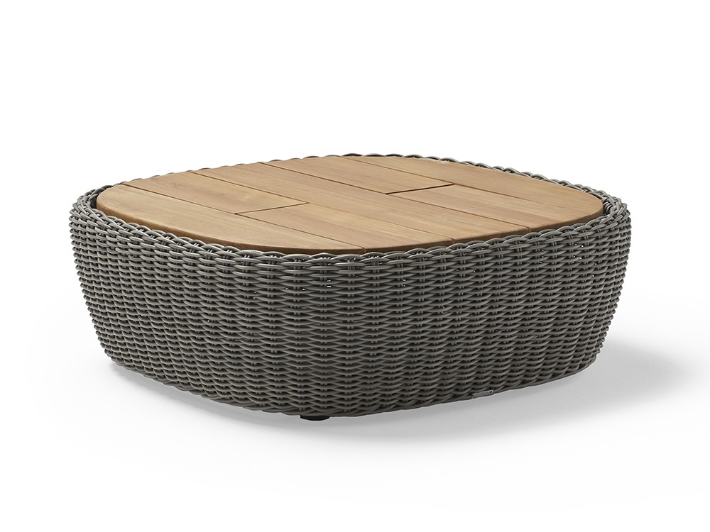 Mesa de centro cuadrada Heritage Contour Point - 2