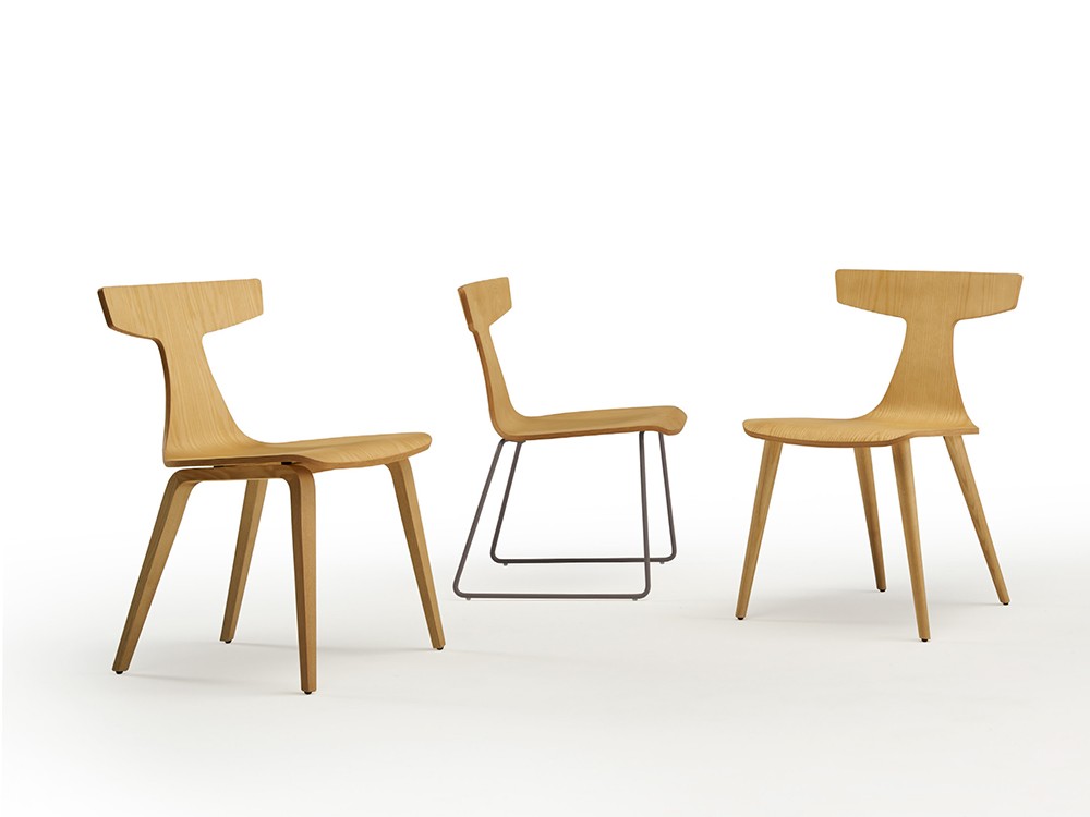 Silla Karen MF de madera de fresno de Doos - 4