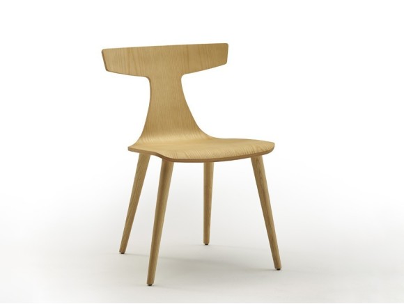 Silla Karen MR de madera de fresno de Doos - 1
