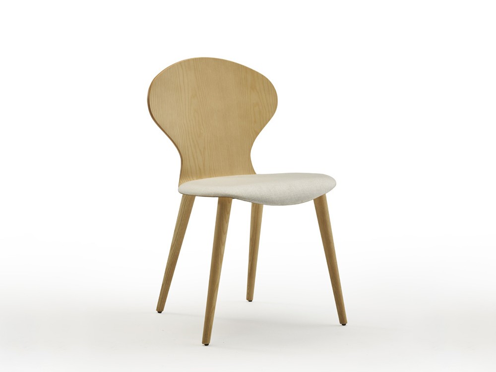 Silla de comedor Dalia MR de madera de fresno de Doos - 3