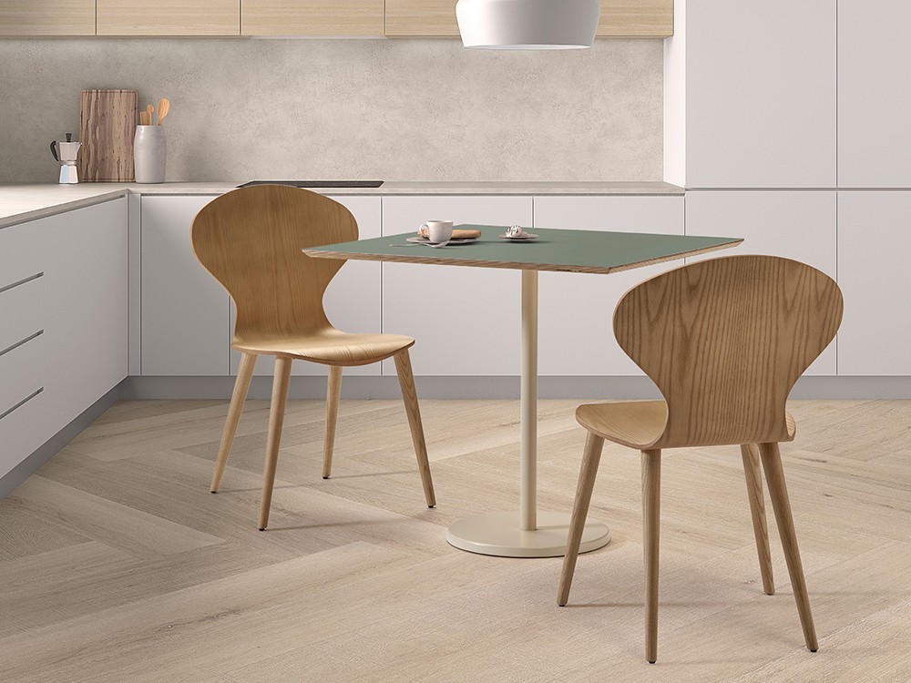 Silla de comedor Dalia MR de madera de fresno de Doos - 1