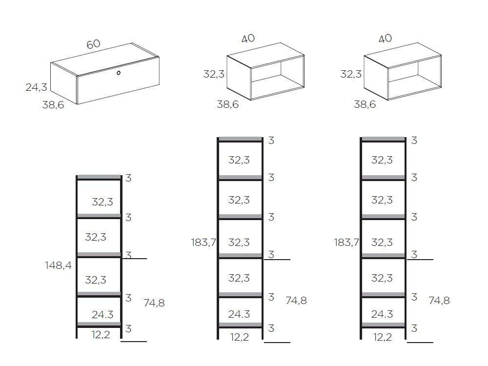Vestidor Verso Tempo 01