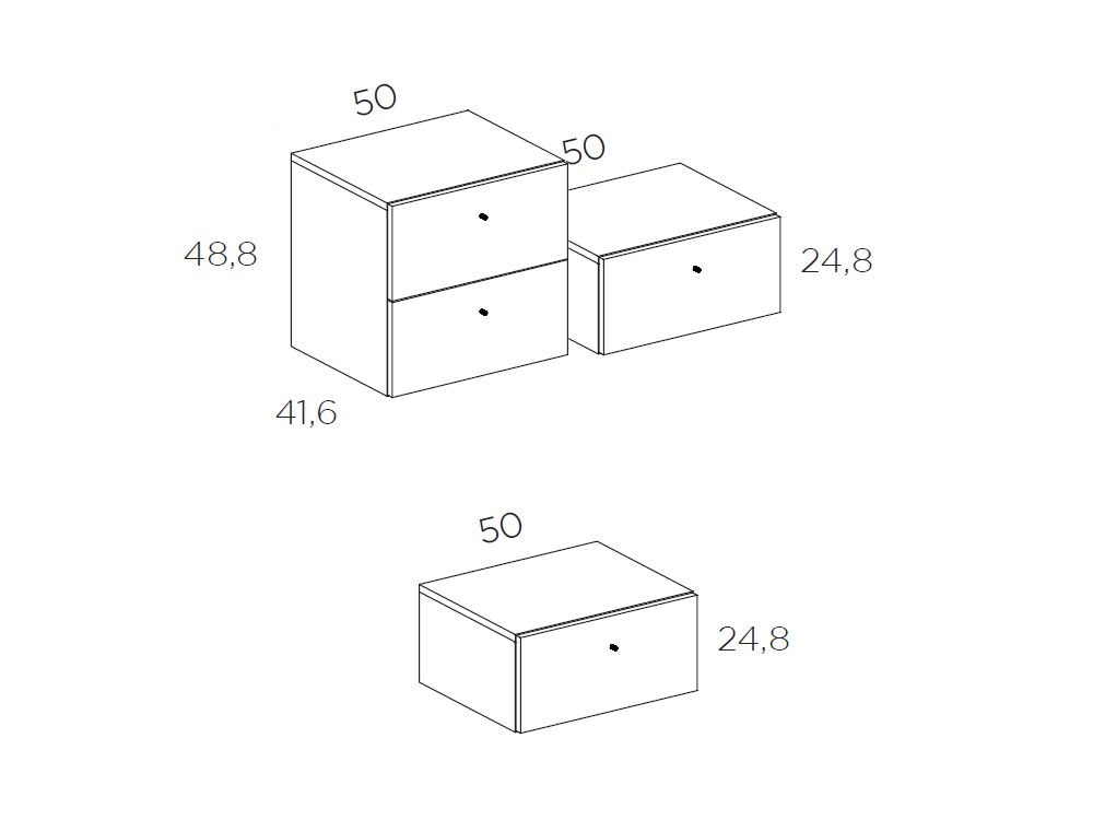 Dormitorio Zebra Tempo 08 con cabecero corrido con extensión lateral, mesitas de noche y estructura de cama de Tegar Mobel - 6