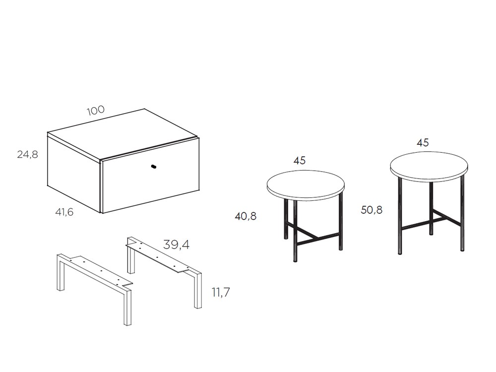 Dormitorio BCN Tempo 09 con cabecero corrido con luz led superior, mesitas de noche y bañera de Tegar Mobel - 8