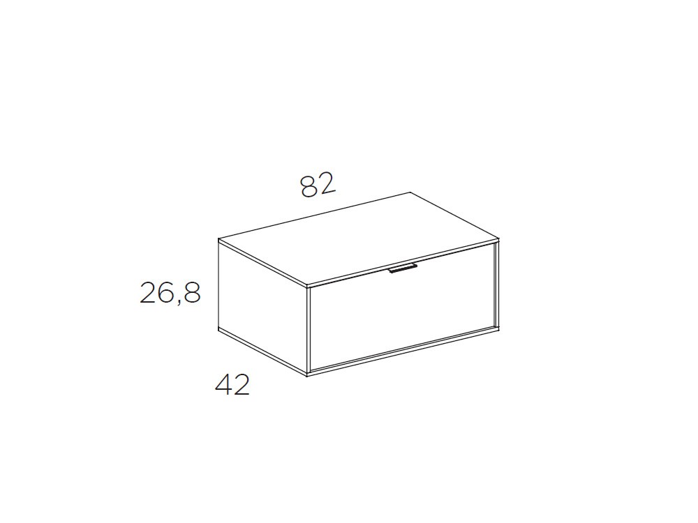Dormitorio BCN Berlín Tempo 10 con cabecero corrido con estante, sifonier, mesita de noche y bañera de Tegar Mobel - 11