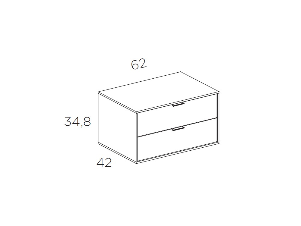 Dormitorio Palma Tempo 11 de cabecero corrido con luz led, dos mesitas de noche y arcón elevable Tegar Mobel - 14