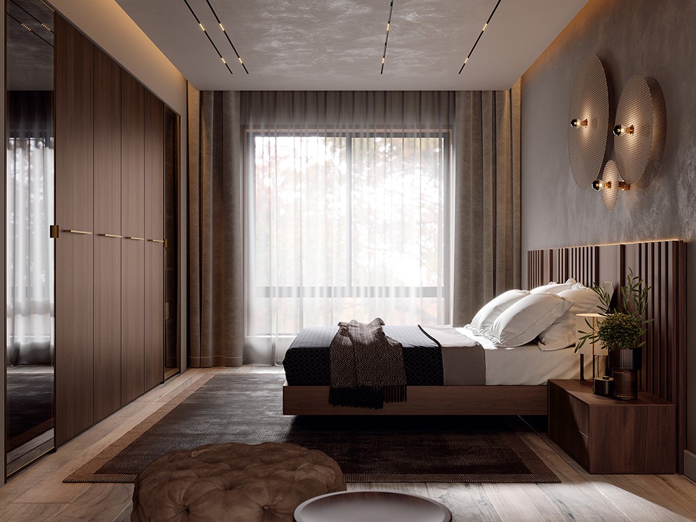 Armario vitrina Tempo 15 con dos puertas plegables de Tegar Mobel - 2