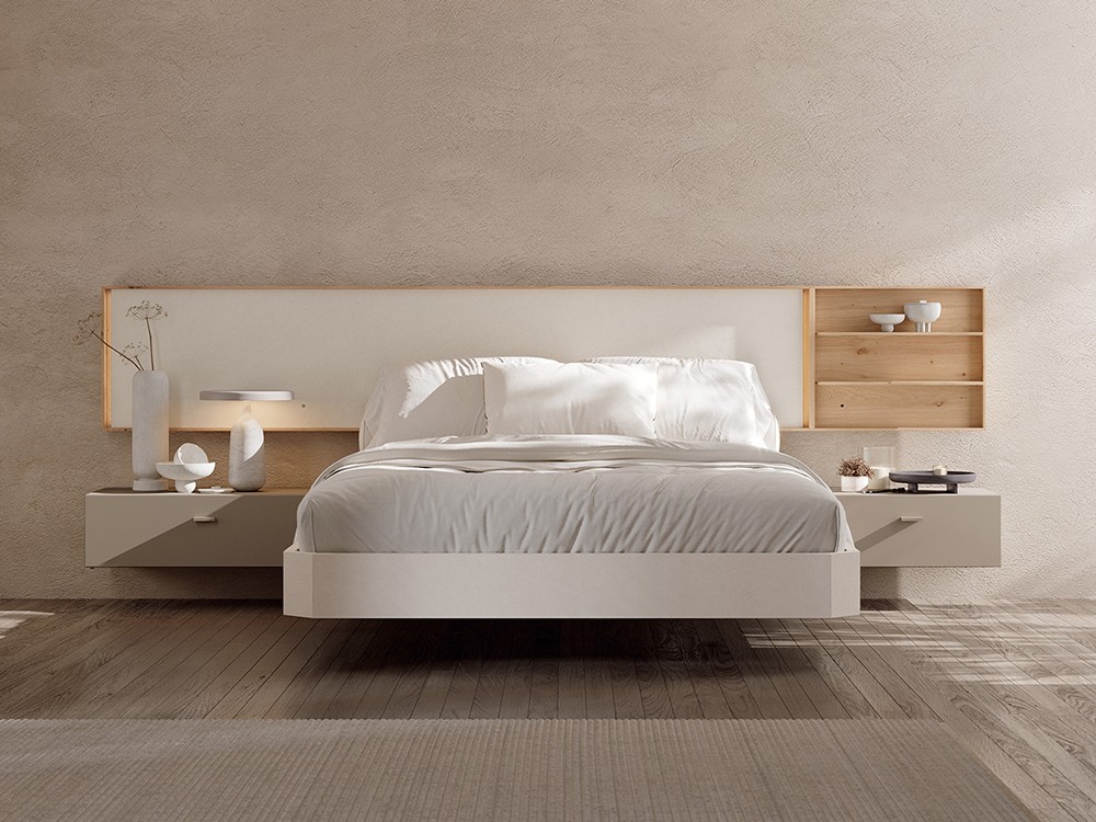 Dormitorio Persia colgado Tempo 18 con mesitas y bañera de Tegar Mobel - 1