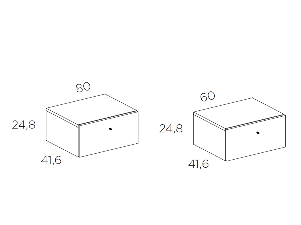 Dormitorio Persia colgado Tempo 18 con mesitas y bañera de Tegar Mobel - 6