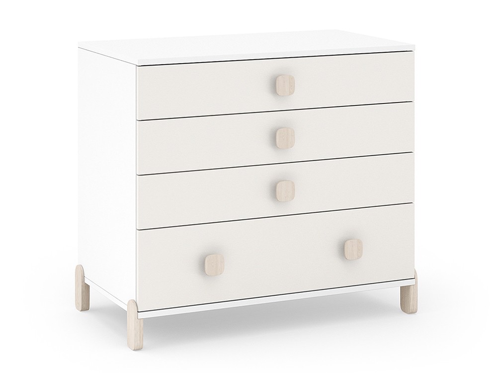 Cómoda Elemental con ruedas o patas de Ros - 2