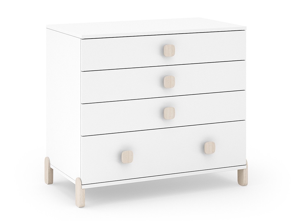 Cómoda Elemental con ruedas o patas de Ros - 4