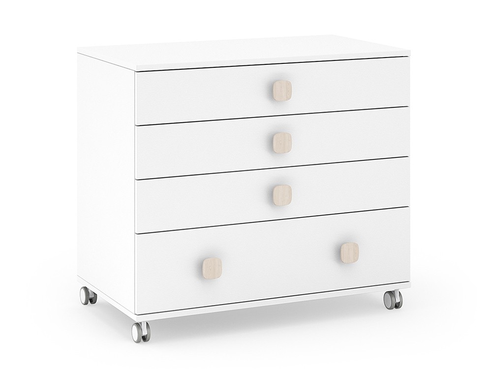 Cómoda Elemental con ruedas o patas de Ros - 1