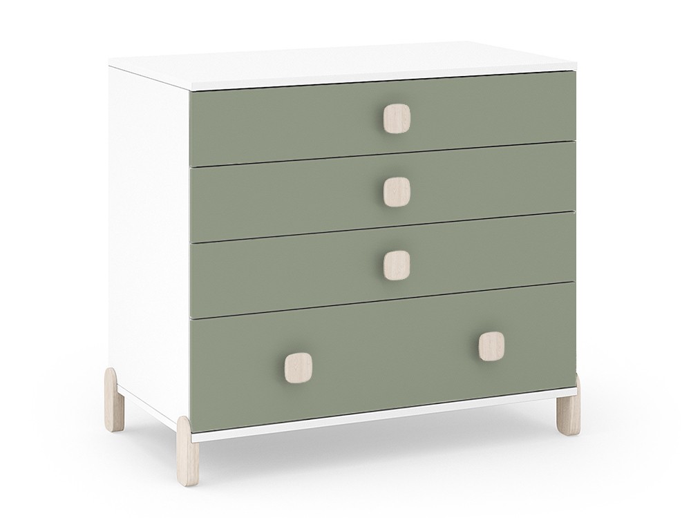 Cómoda Elemental con ruedas o patas de Ros - 13