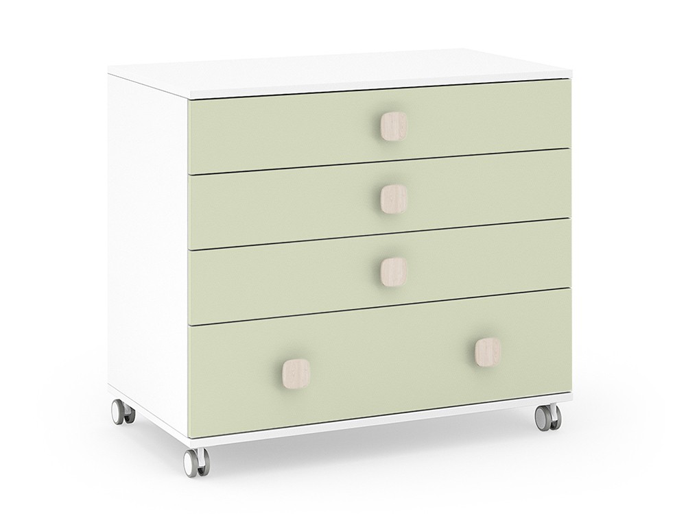 Cómoda Elemental con ruedas o patas de Ros - 18