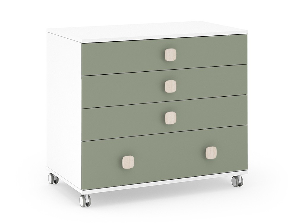 Cómoda Elemental con ruedas o patas de Ros - 20