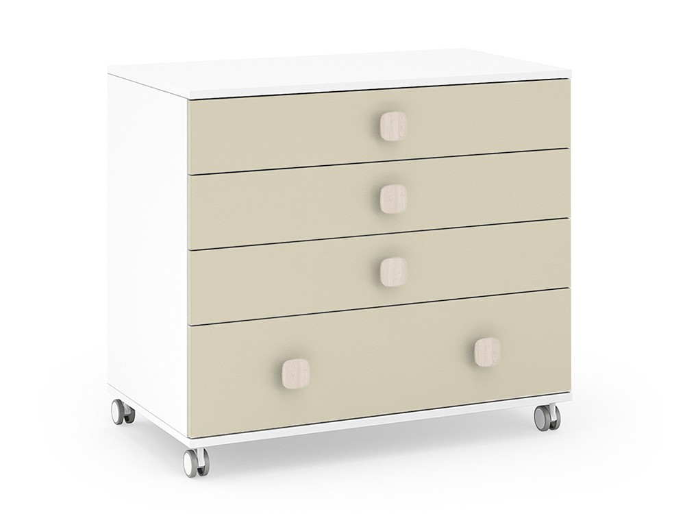 Cómoda Elemental con ruedas o patas de Ros - 23