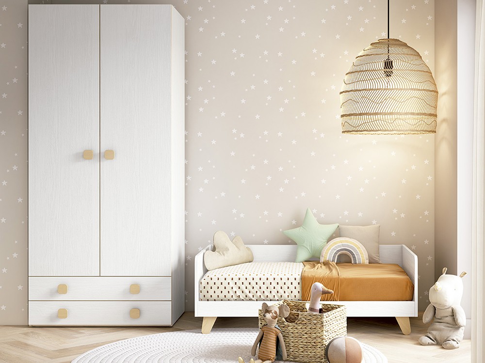 Cuna evolutiva convertible en camita Lago de Ros - 2