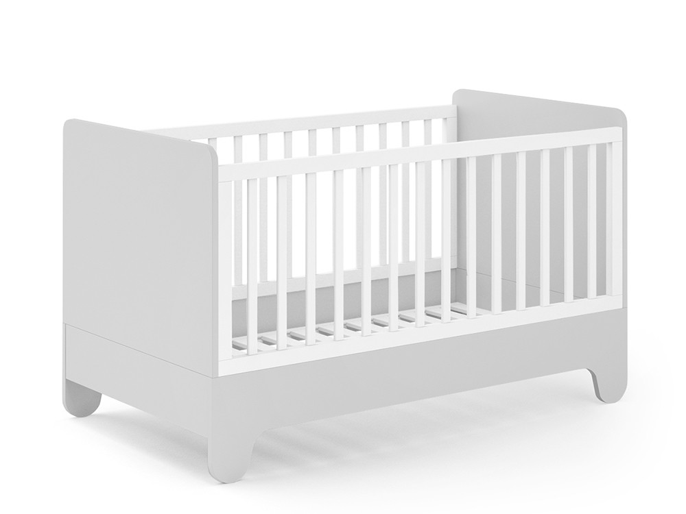 Cuna evolutiva Soft 140x70cm convertible en camita de Ros - 5