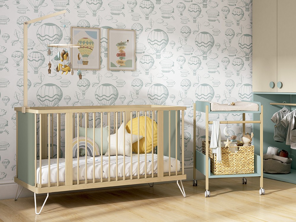 Cuna evolutiva Pampa Panel de moisés a camita de Ros - 6