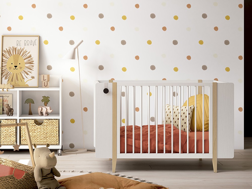 Cuna para colchón de 120x60cm Sabana de Ros - 1