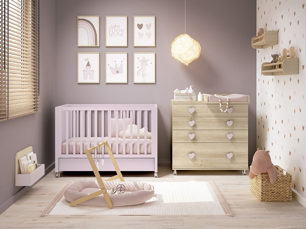 Cuna con ruedas y cajón Luxor de Ros - 6