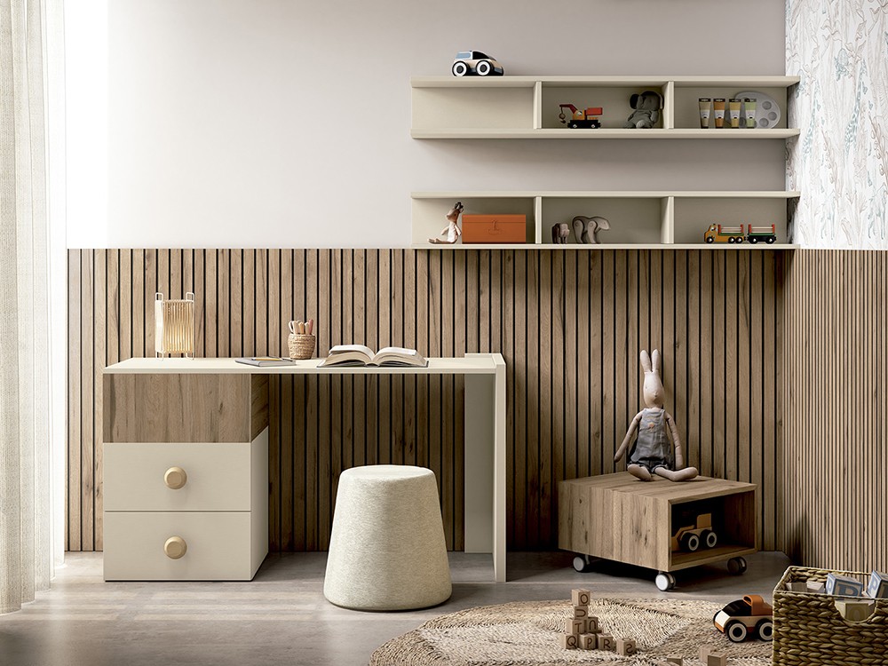 Cuna convertible en cama y escritorio Grow plus de Ros - 8