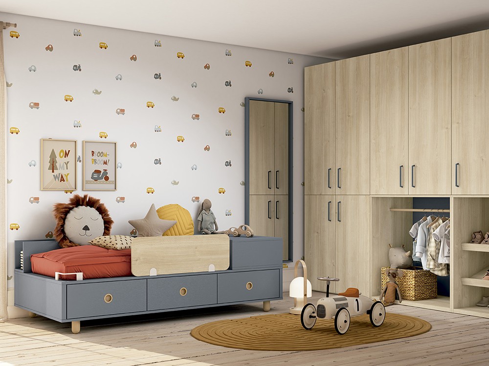 Cuna convertible Grow de cuna de 140x70 a cama de 190x90cm. de Ros - 6