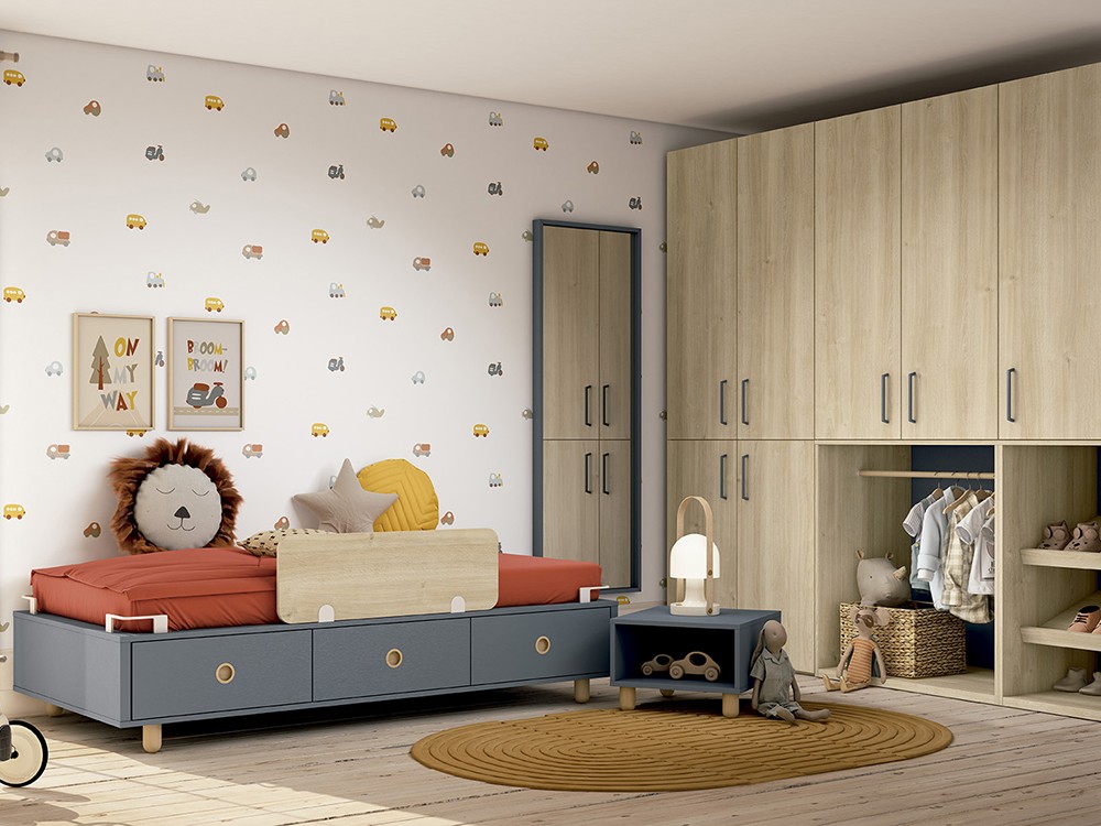 Cuna convertible Grow de cuna de 140x70 a cama de 190x90cm. de Ros - 7