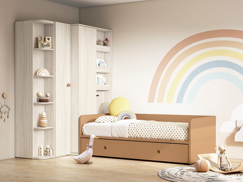 Cuna convertible Fusión 2 con cajones de Ros - 6