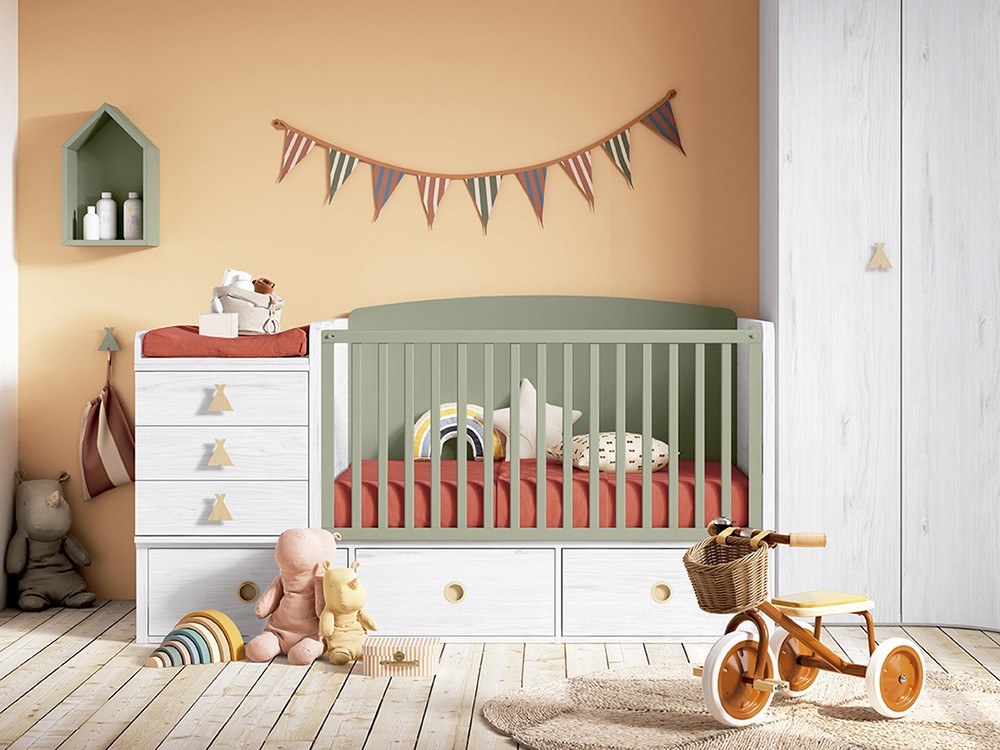 Cuna convertible Plus 12 de Ros - 1