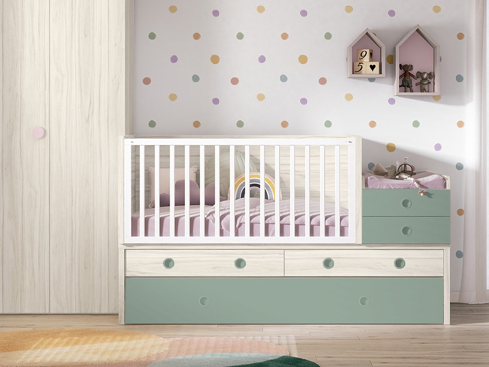 Cuna convertible Compact de Ros - 2