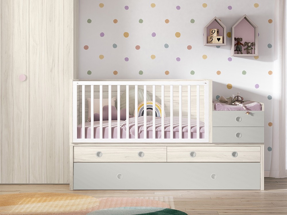 Cuna convertible Compact de Ros - 4