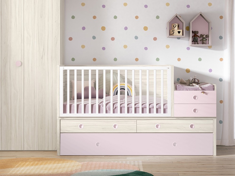 Cuna convertible Compact de Ros - 1