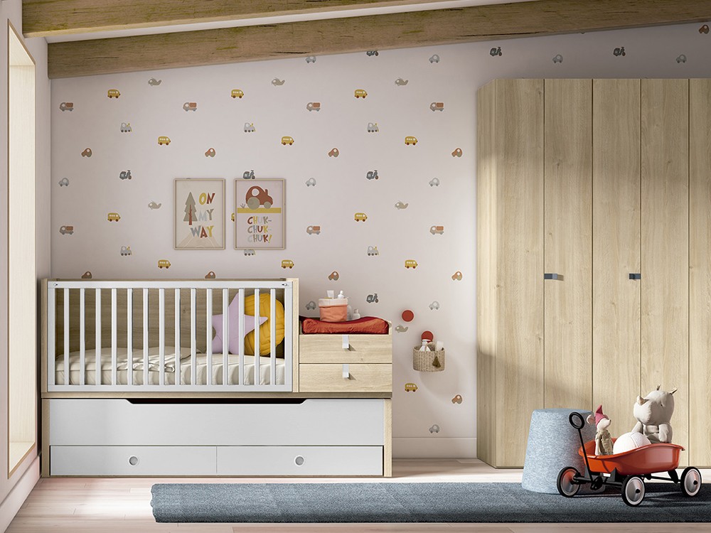 Cuna convertible Bicama Plus de Ros - 1