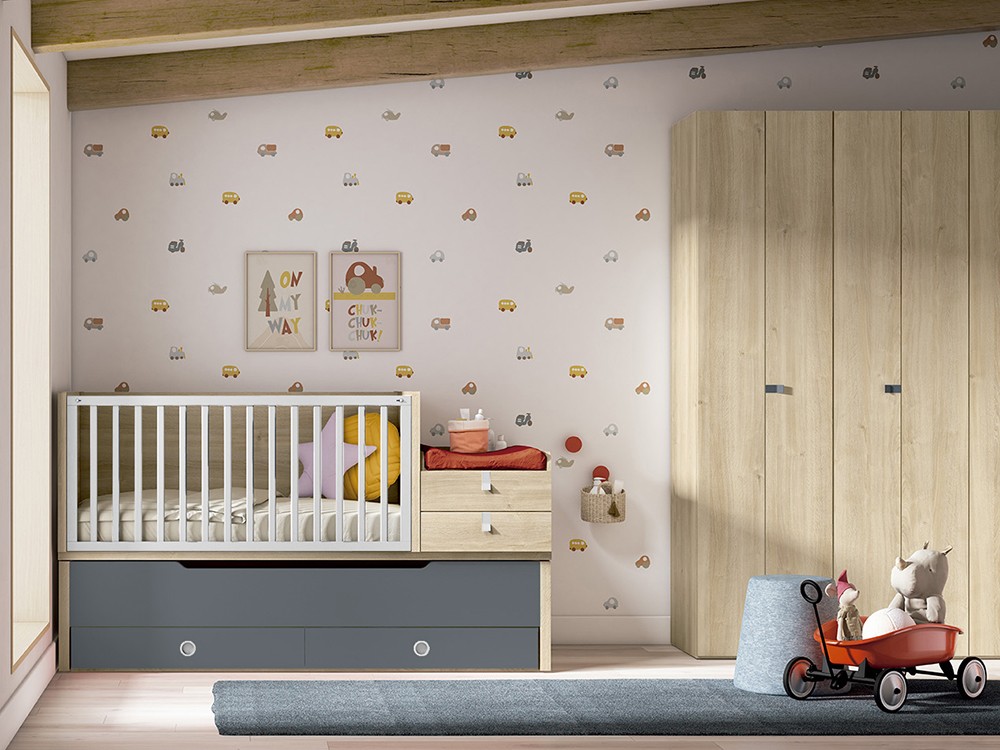 Cuna convertible Bicama Plus de Ros - 2