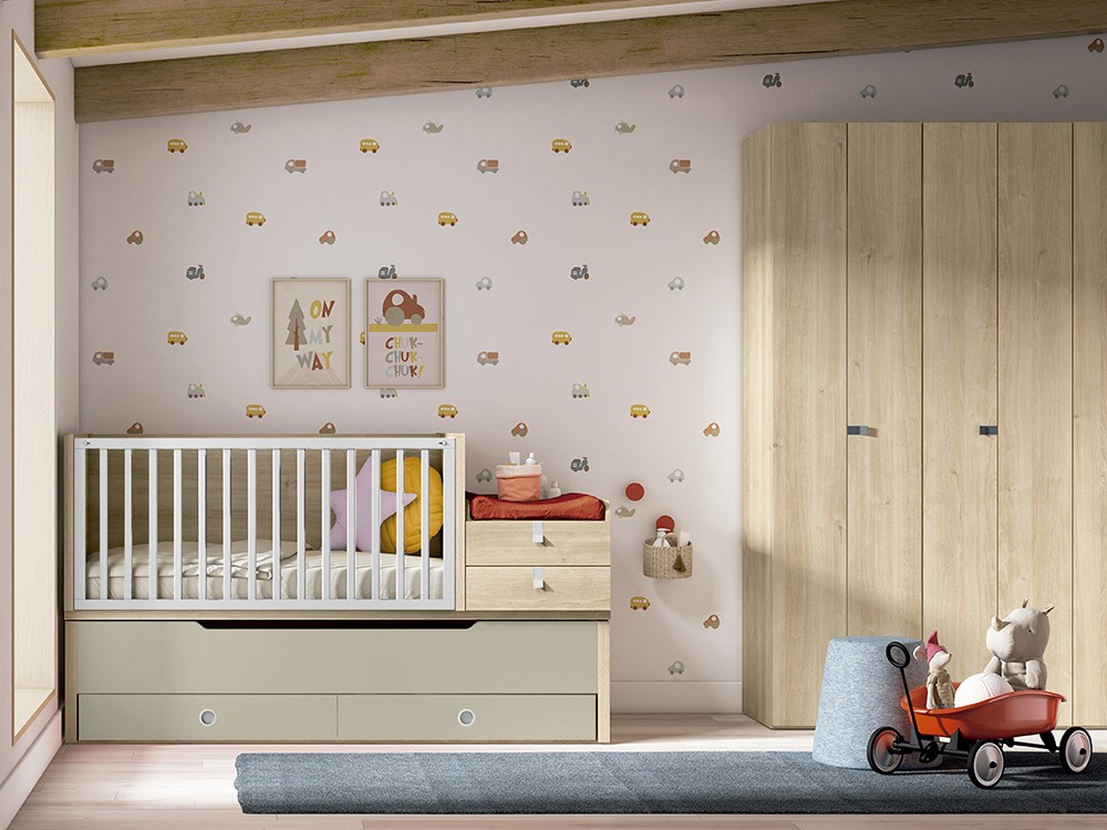 Cuna convertible Bicama Plus de Ros - 6