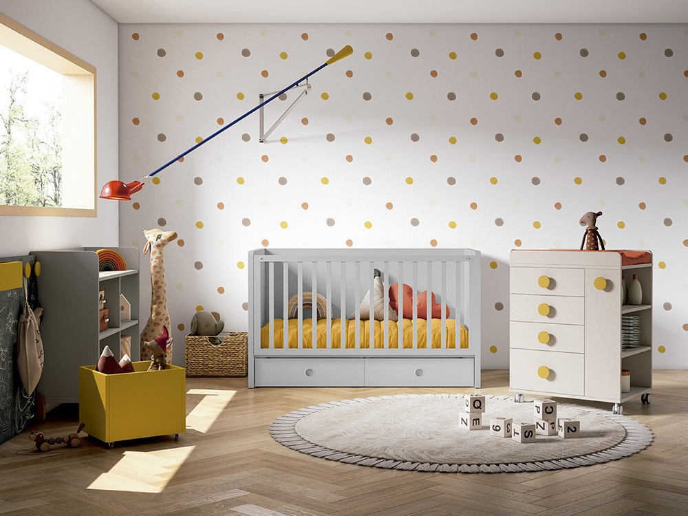 Cuna convertible en cama juvenil Nano de Ros - 2