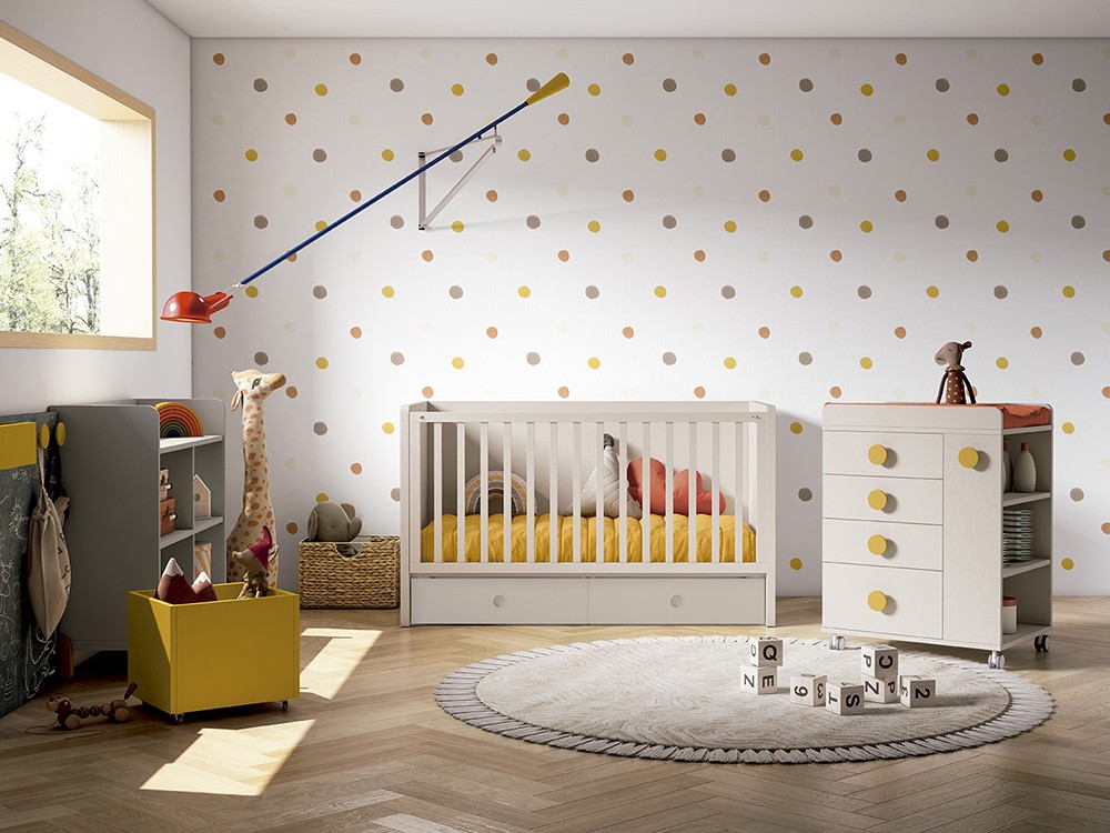 Cuna convertible en cama juvenil Nano de Ros - 4