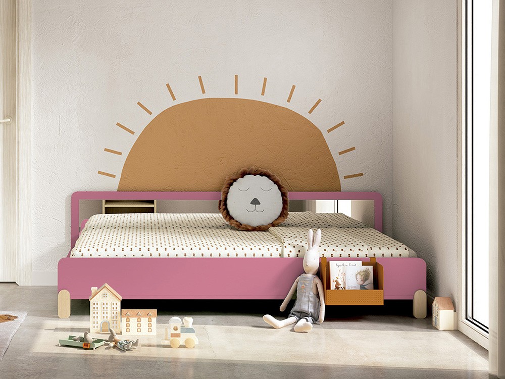 Cama con trasera Arco Iris de Ros - 3